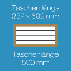 Longitudinal | Pocket length 500 mm