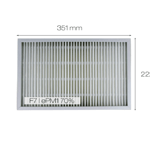 Hoval HomeVent Comfort FRT 251 - F7 supply air filter in cardboard frame